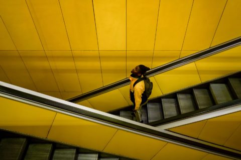 querformat-fotografie - Achim Katzberg - [Das gelbe von der Straße - Duisburg / März 2018]